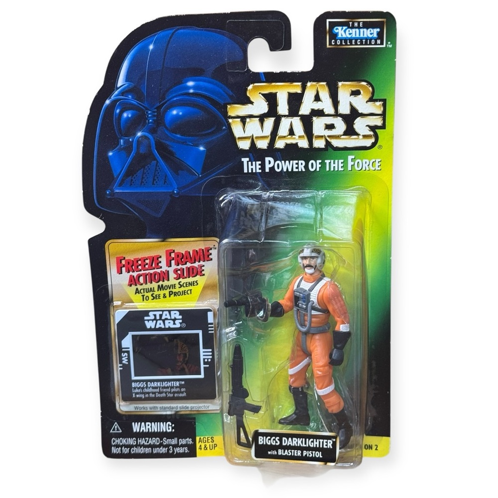 Star Wars Biggs‎ Darklighter Figure with Helmet 1997